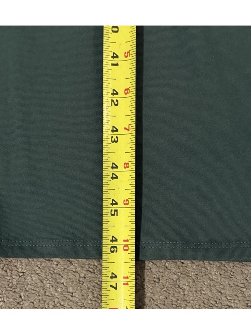 J. Crew Forest Green T-Shirt Midi Dress - Picture 10 of 10